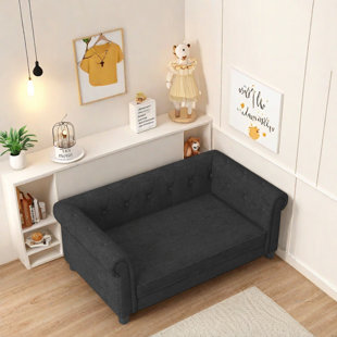 Elevated Dog Sofa For Large Dogs – 40" Modern Raised Pet Couch With Soft Cushion, Durable Washable Fabric – Stylish Pet Furniture For Dogs & Cats, Indoor Lounger Bed
