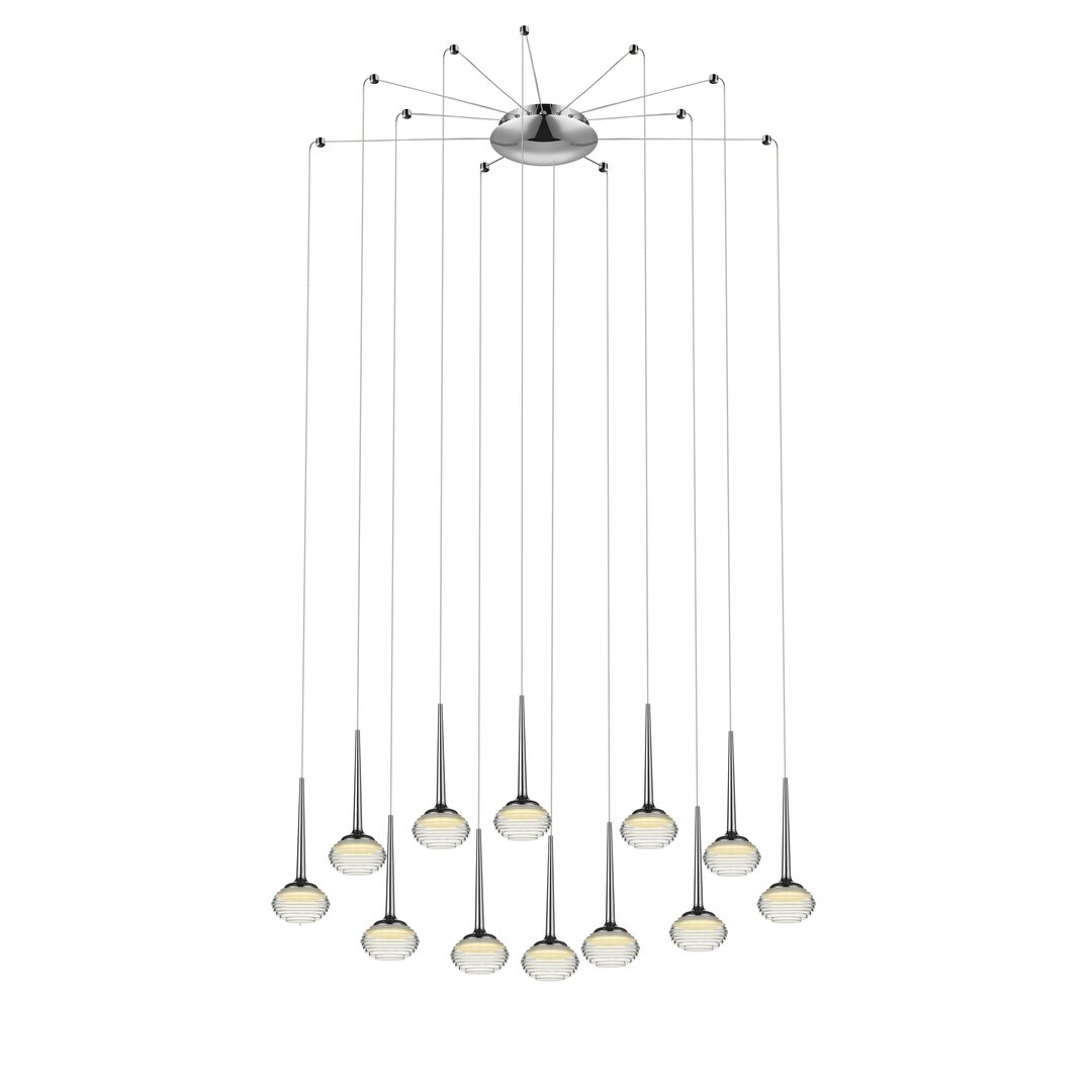 Lilla 12-Light LED-Cluster-Hängeleuchte