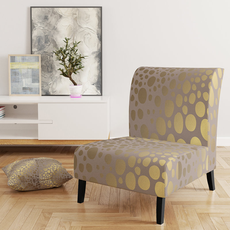 Fauteuil de chambre rembourré Golden Marble Design III