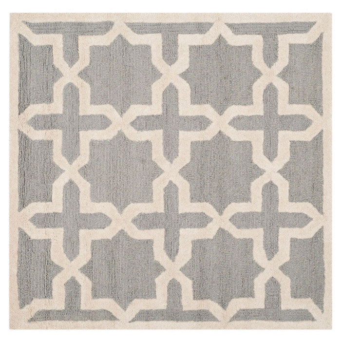 Igna Hand Tufted Wool Geometric Rug