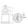 E26 to E26 Standard Socket Medium Screw Extender