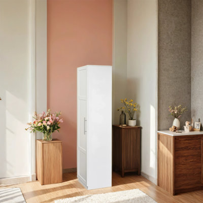 Kitchen Storage Cabinet, White Freestanding Sideboard
