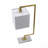 9X14.3X25.2" Metal Table Lamp