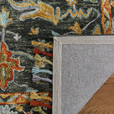 Vahakn Hand Tufted Wool Oriental Rug