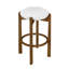 Tabouret de bar intérieur en bois rembourré-211873796