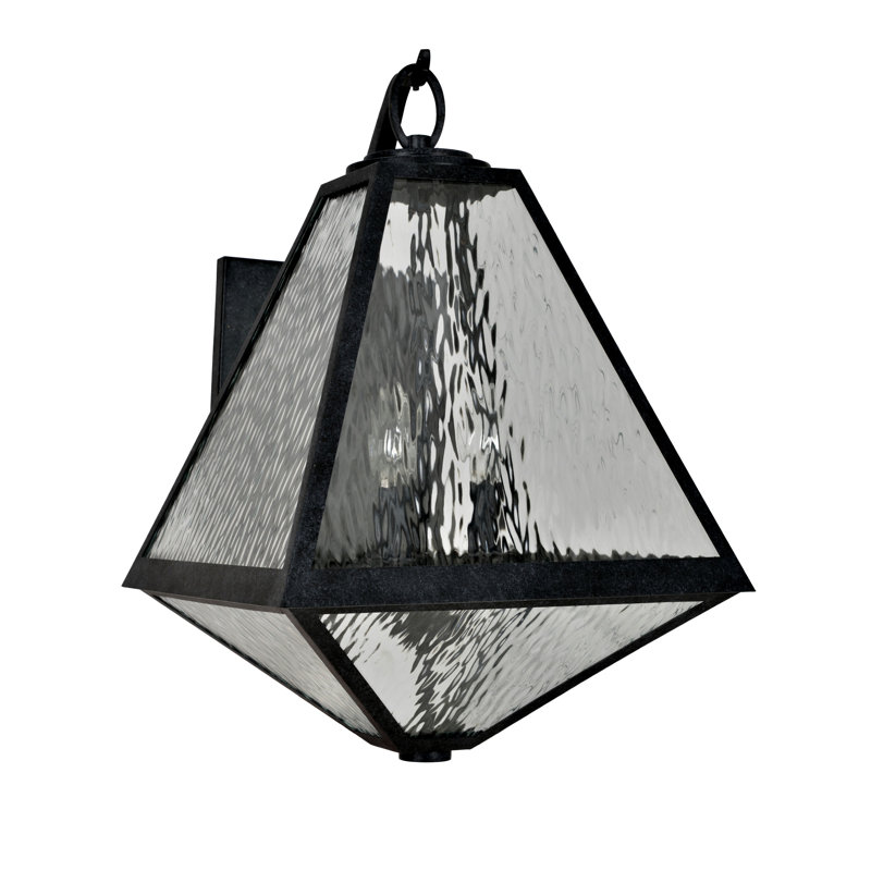 Maribel Black 3 - Bulb 21'' H Outdoor Wall Mount