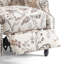 Ameiah 74 cm W Upholstered Wing Back Manual Push Back Recliner with Naihead Trims-466611849