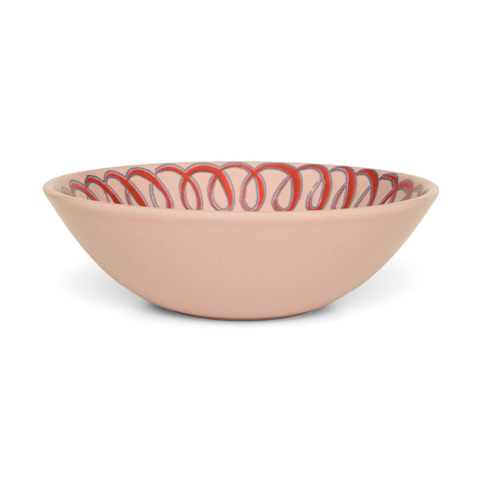 Stoneware Cereal Bowl, Pink