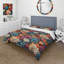 Colorful Popart Vivid Flower Garden - Ensemble de housse de couette à motif floral-2003513009
