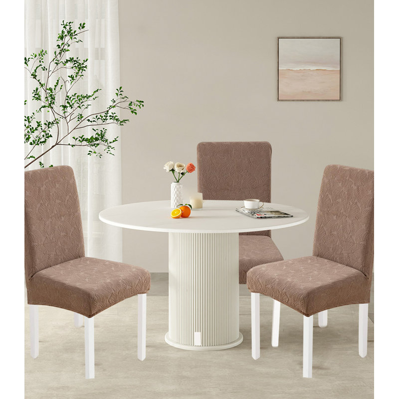Housse pour chaise de salle à manger, housse extensible imperméable pour chaise Parsons, ensemble de 4