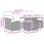 234cm Wide Patio Sofa with Cushions