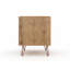 Table de chevet rose