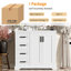 Meuble-lavabo sur pied 36 po avec lavabo en céramique