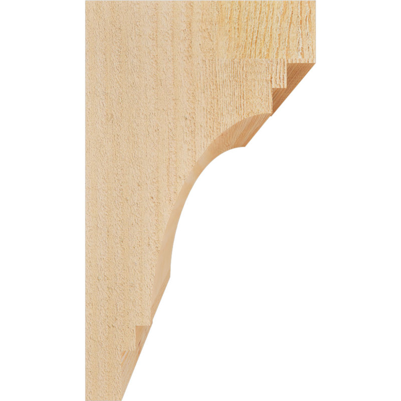 Corbeau Pescadero, H 10 po x l 6 po x P 6 po, Sapin de Douglas, Sciage brut