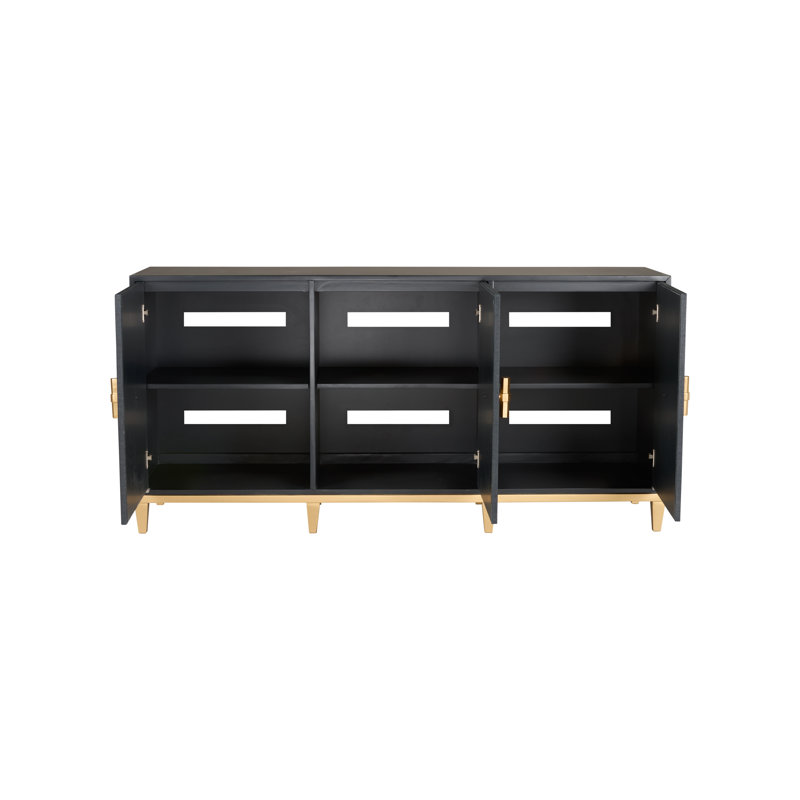 Buffet de 70,8 po de large Avery, Bleu marine