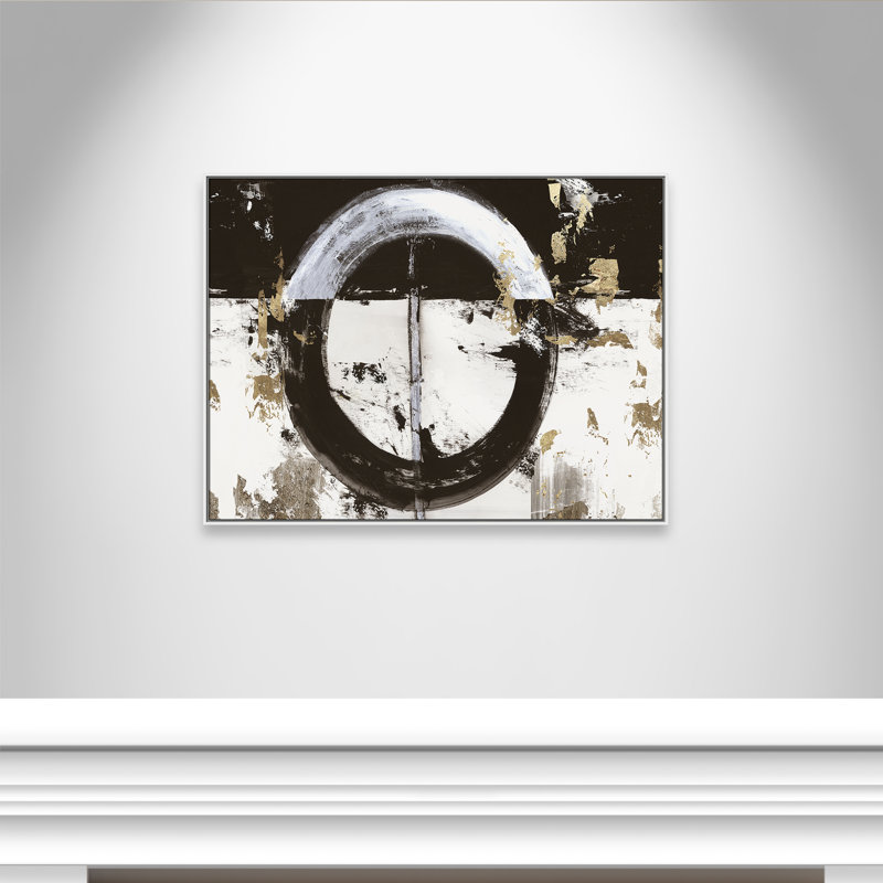 «Evoke I Print» par Tom Reeves, Blanc, H 37,5 po x l 49,5 po