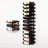 Indurial 36-Bottle Wall-Mounted Metal Wine Rack in Matte Black – 48" Tall-1868249710-1867934790