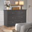 Kepner 6 Drawer 46.3'' W Double Dresser-69641096