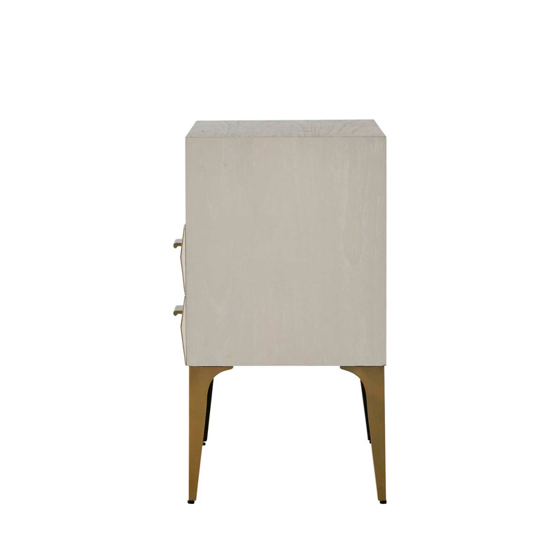 Whitley 2 Drawer Nightstand