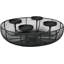 Villeroy & Boch - Christmas Chic Advent Wreath, Black, Christmas Decoration, Modern, Elegant, Metal