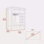 6-Bottle 1-Drawer 1-Shelf Bar Cabinet-1406517334