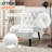 27" Wide Boucle Upholstered Lounge Chair