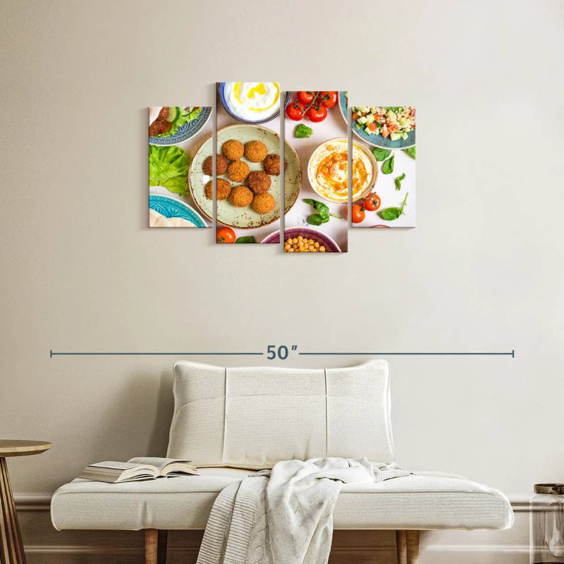 Yarlin Middle Eastern Dishes, 22" H x 36" W