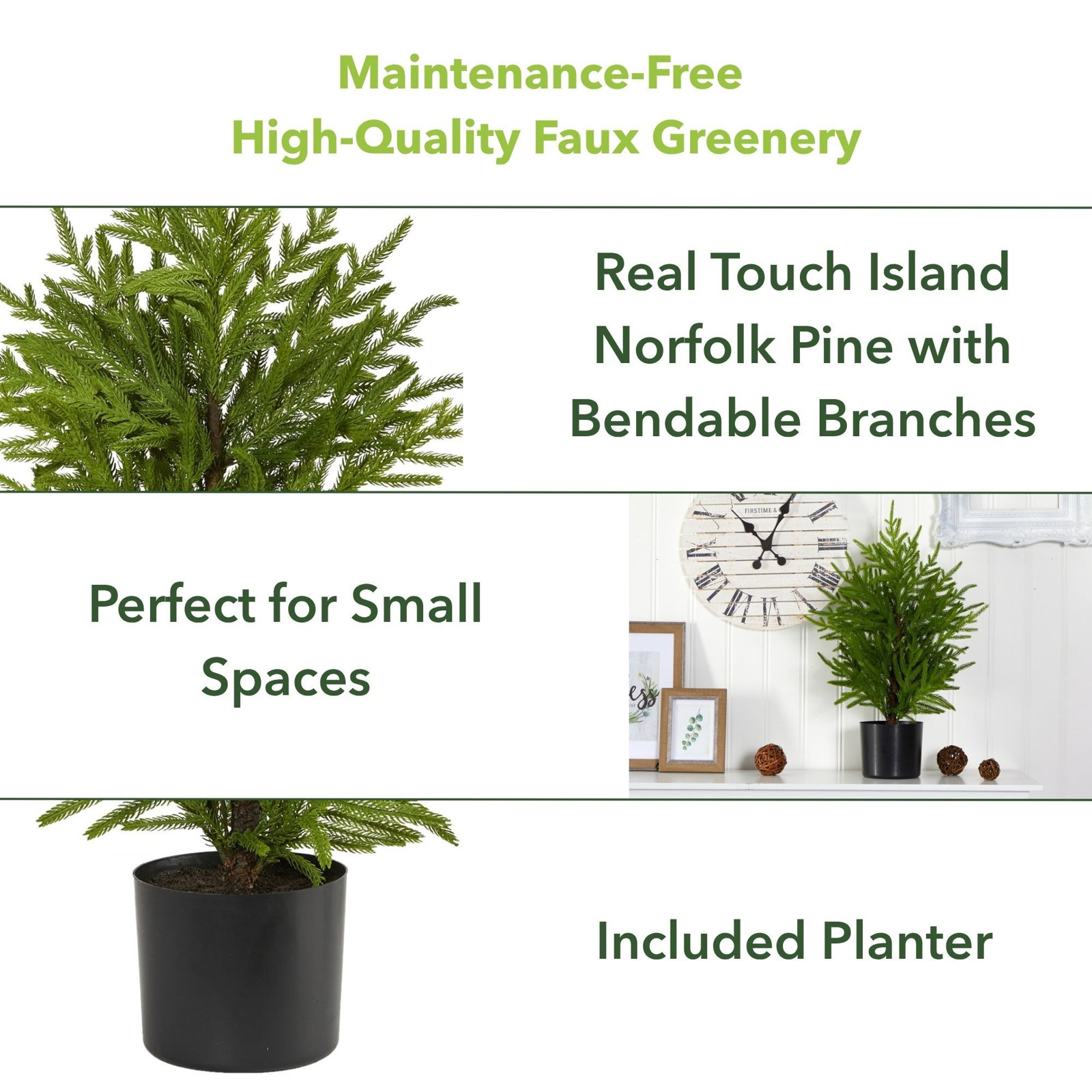 Artificial Christmas Tree, 2' H