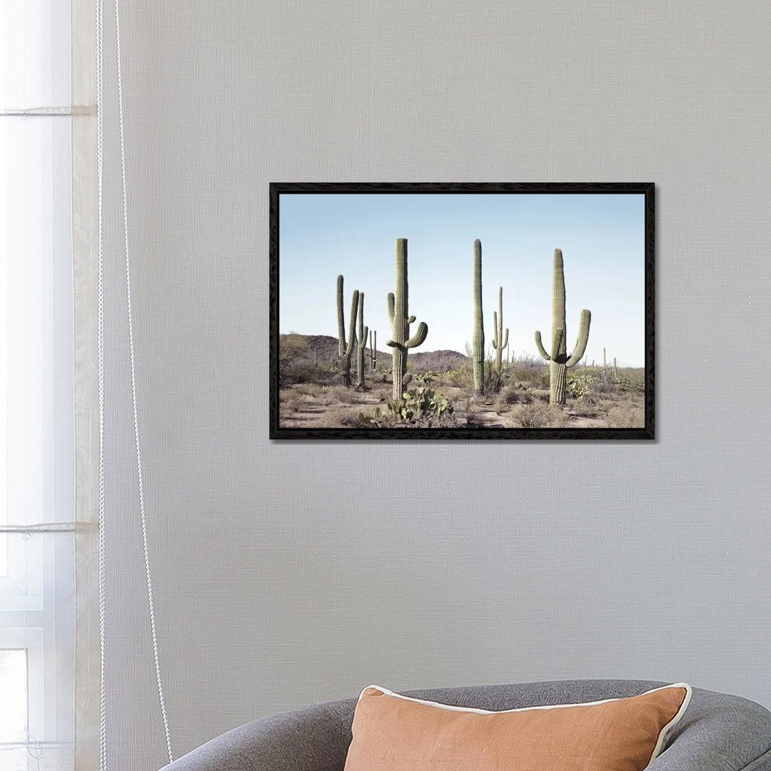 Cactus Land von Sisi & Seb - Galerie-verpackte Leinwand Giclée