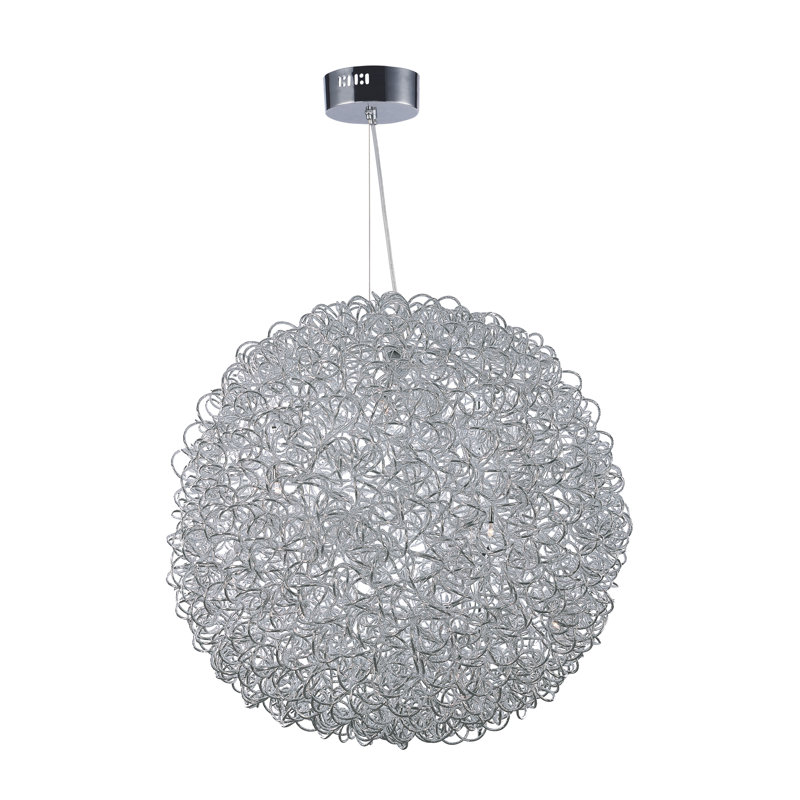Eddyville 25 - Light Dimmable Globe Chandelier