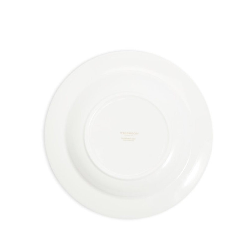Wedgwood Anthemion Gray Rim Soup 8.9In