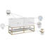 Ensemble de meuble-lavabo double 60 po Kleier-83630242