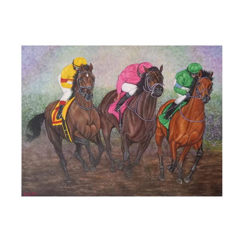 Art sur toile Sofya Mikeworth, H 14 po x l 19 po x P 2 po