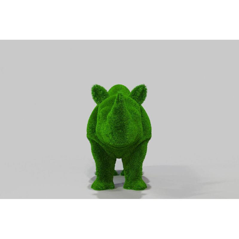 Topiaire rhinocéros extérieur