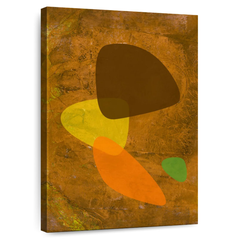 Avery Grunge Shapes I, 12" H x 8" W