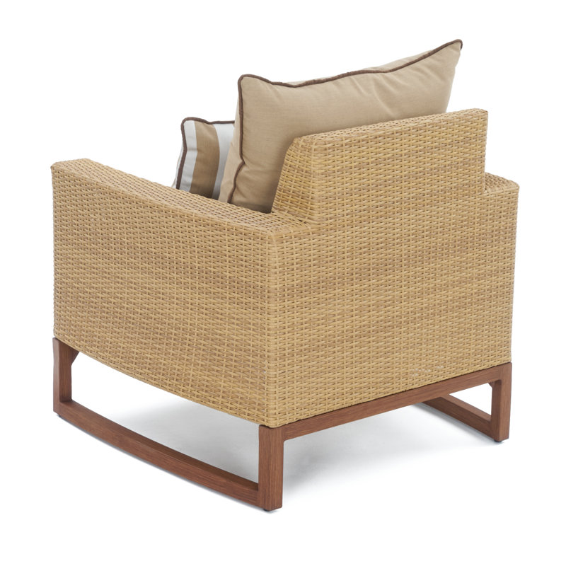 Milana Outdoor 4 - Piece Conversation Set, Canvas Heather Beige Sunbrella® Canvas