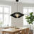 Arwyn 1-Light Geometric Statement Chandelier