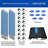 Machrus 15' Trampoline Safety Enclosure with Net, Poles and Foam Sleeves - Trampoline not Included