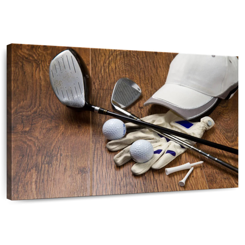 Senne sur le thème du golf, H 30 po x l 45 po