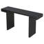 Grande console de 60 po aux lignes géométriques épurées et pieds réglables-1622305704