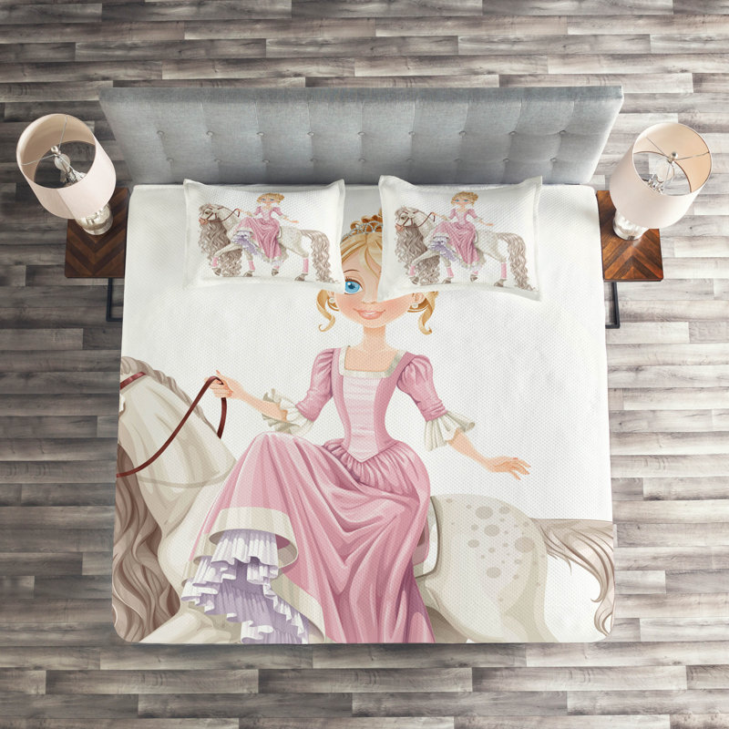 Coverlet, King Bedspread + 2 Shams