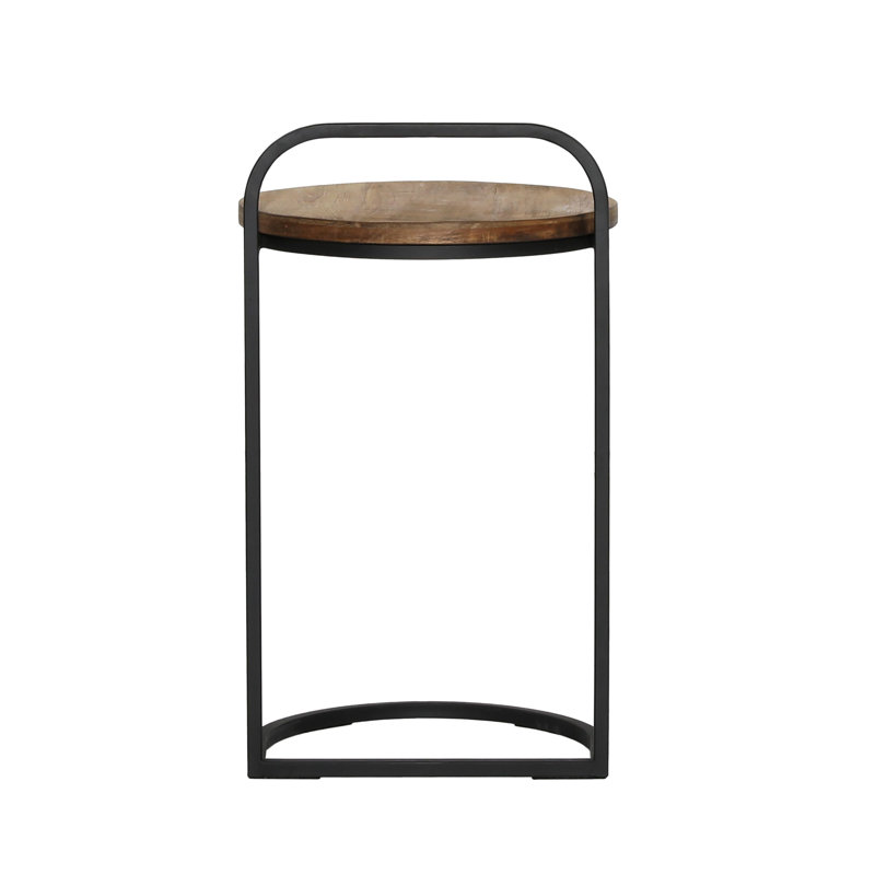 Leigh Teak End Table, Natural