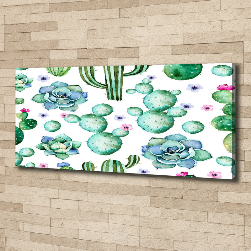 Cacti - Wrapped Canvas Print