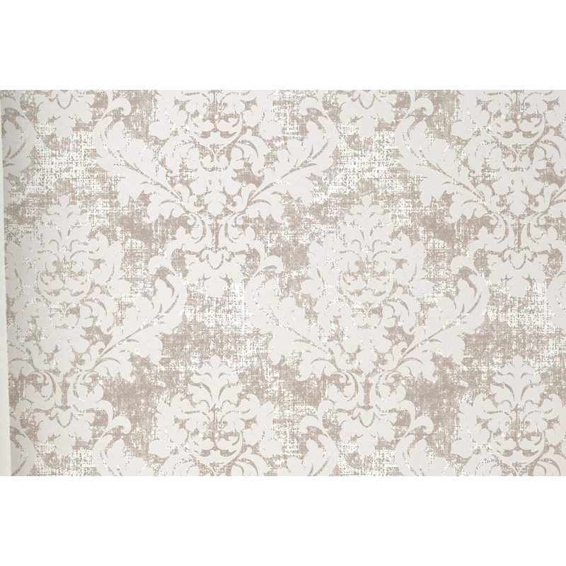 Papier peint amovible à motif floral abstrait scandinave, L 48,96 po x l 75 po