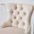  Leisure Style Swivel Velvet Bar Stools with Tufted, Wood Legs and Chrome Trim(Set of 2)-1767057014