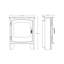 Beacon Timber Inset Electric Stove-118840497