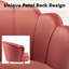 Fauteuil demi-tonneau en velours 28,8 po Raelynn-1346203086