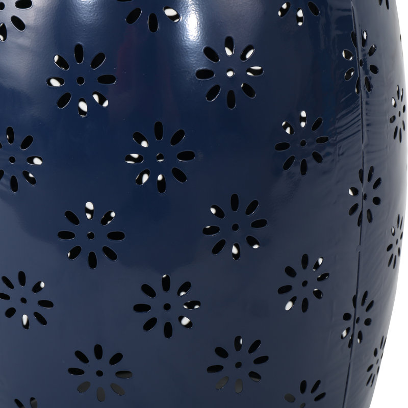 Pastrana End Table, Dark Blue
