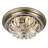Hallenbeck Tranditional 4 Light Round Flush Mount-25953429