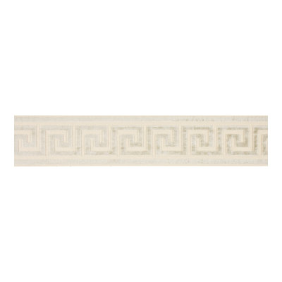 Oriana Greek Key Velvet Tape Fabric
